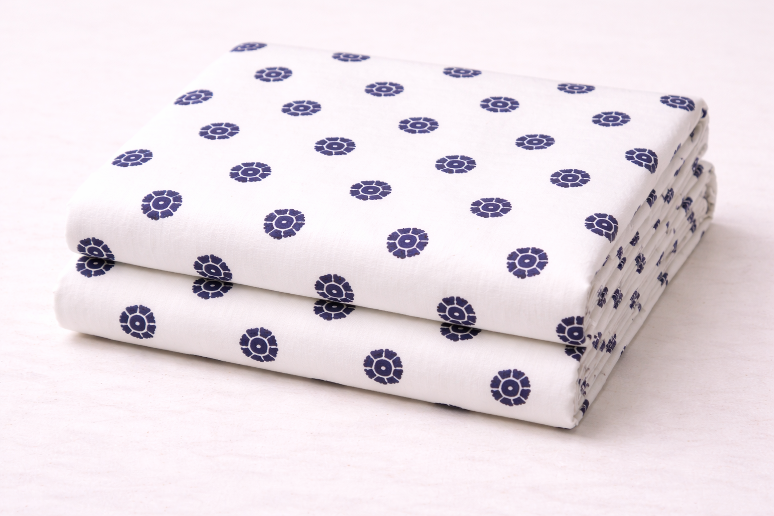 Cotton Bedsheet Cream star - Image 4